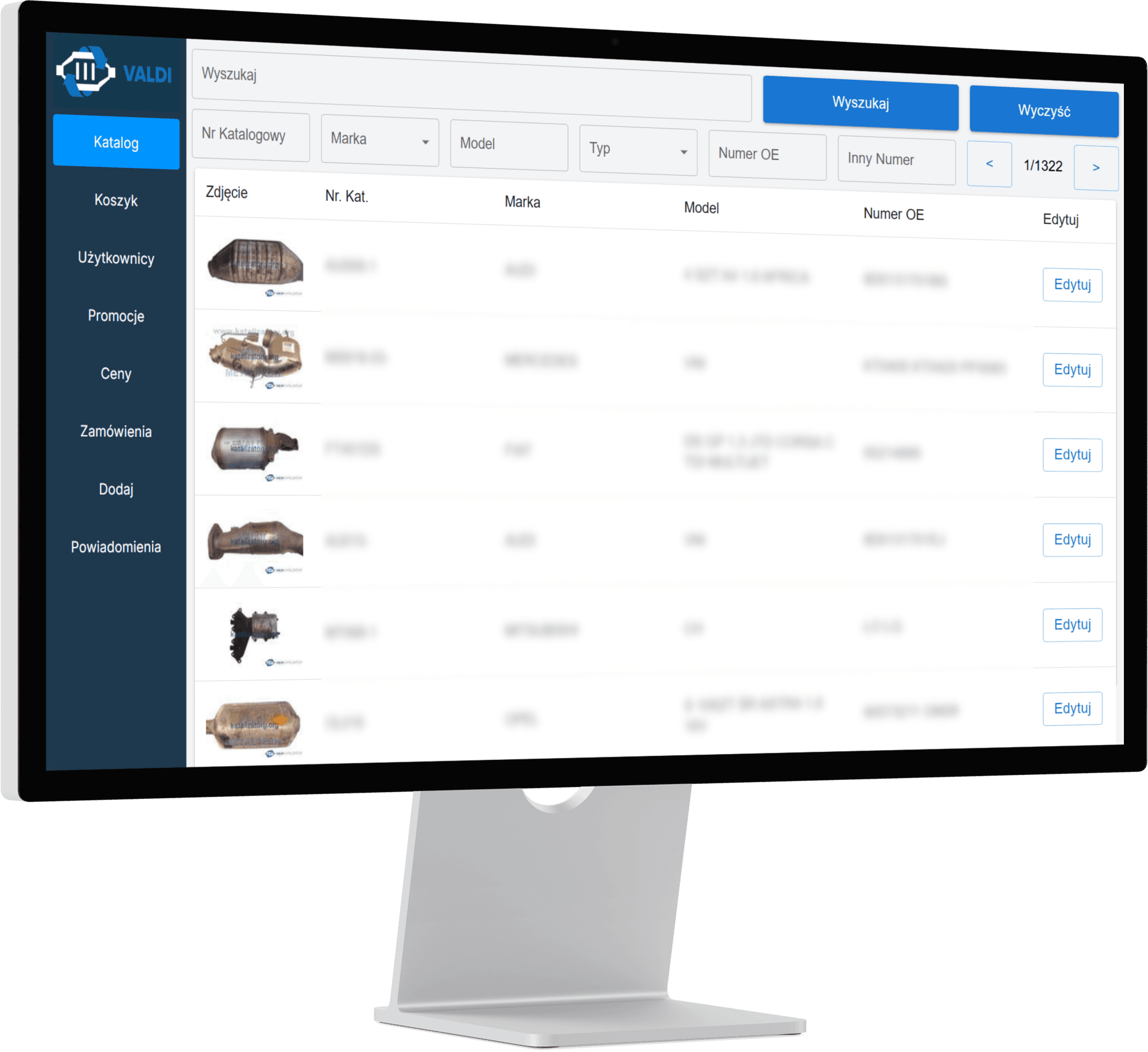 Inventory Management System - Automotive Parts